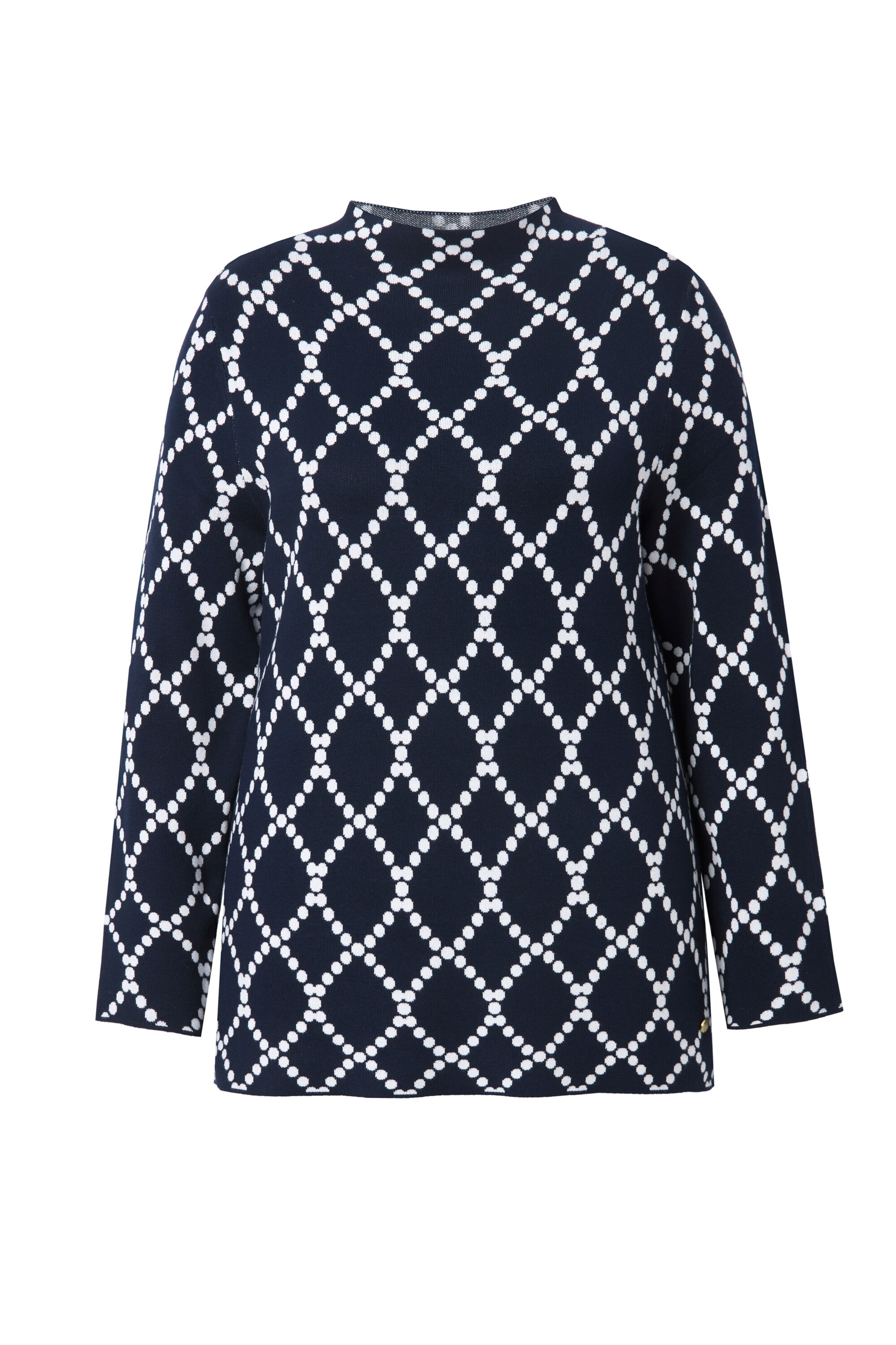 Ulla Popken Sweater in Blue: front