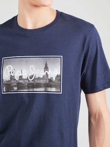 Pepe Jeans T-Shirt 'EMMETT' in Blau