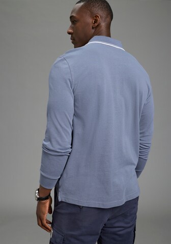 DELMAO Poloshirt in Blau