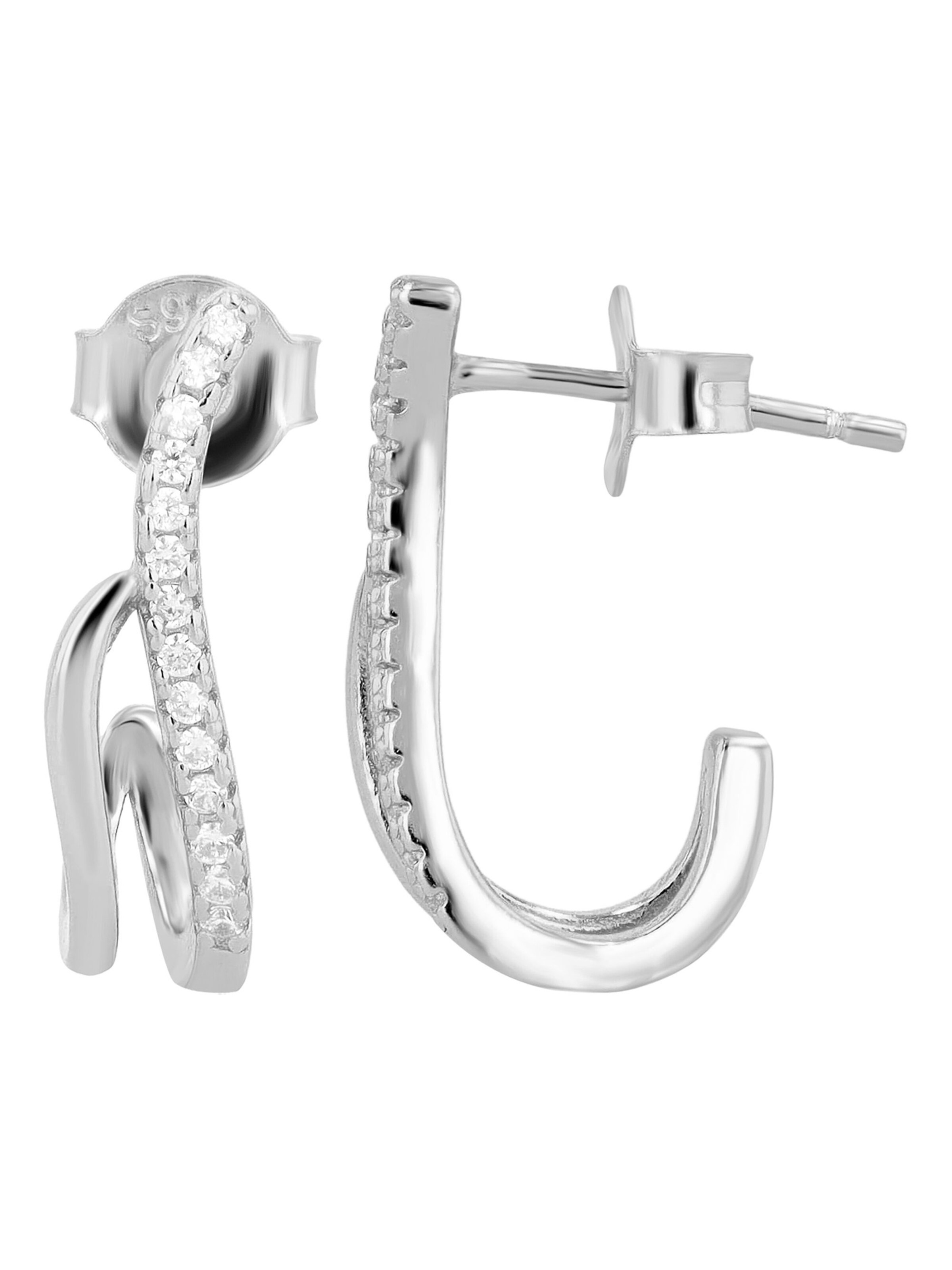 Akzent Earrings 'langlebig' in Silver