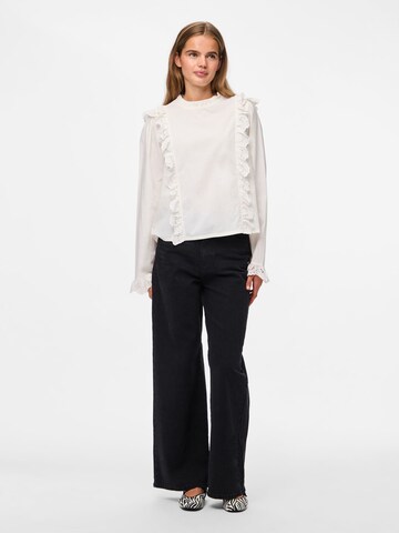 Chemisier PIECES en blanc