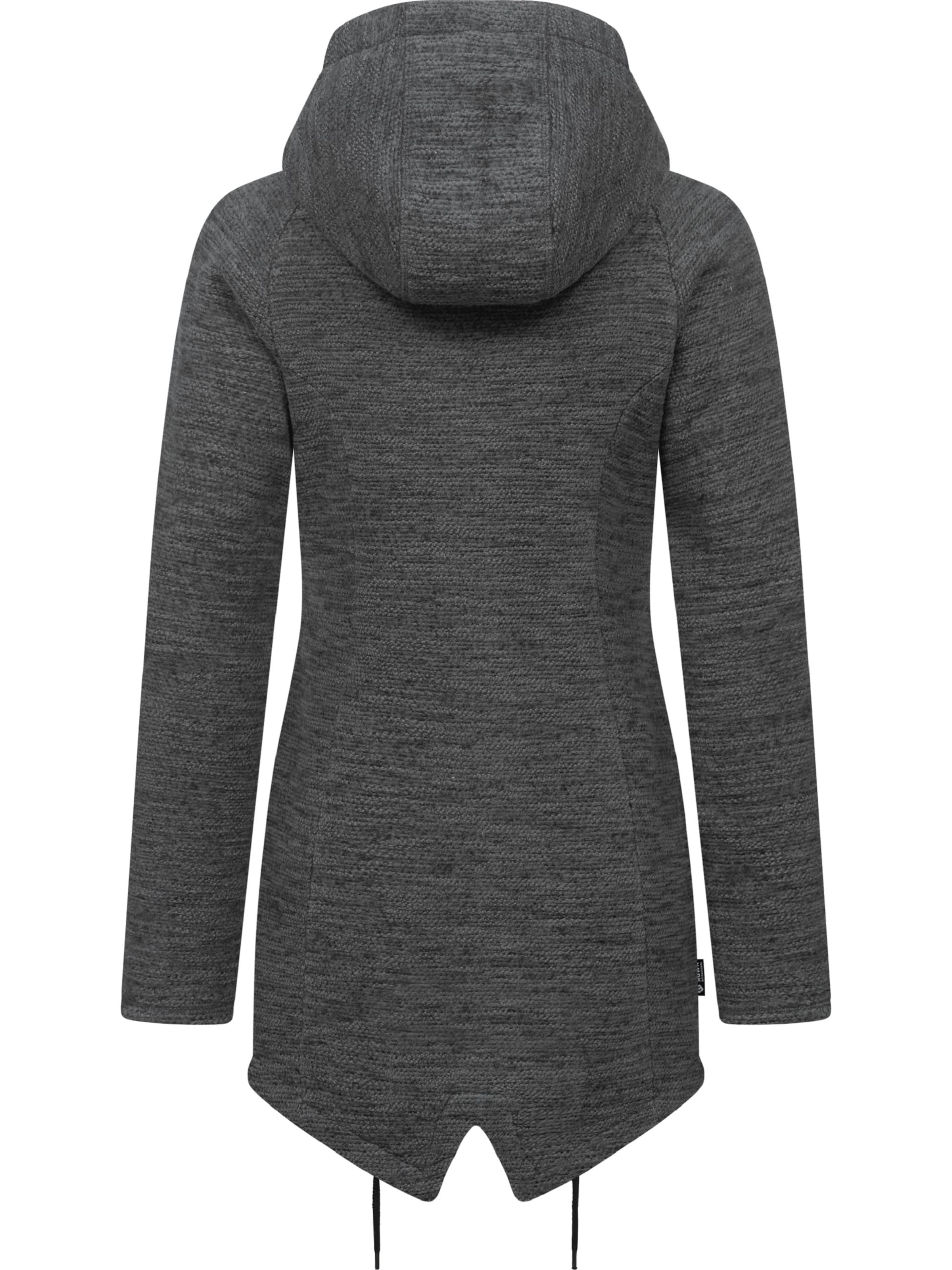 Ragwear Jopa na zadrgo 'Wingi' | siva barva