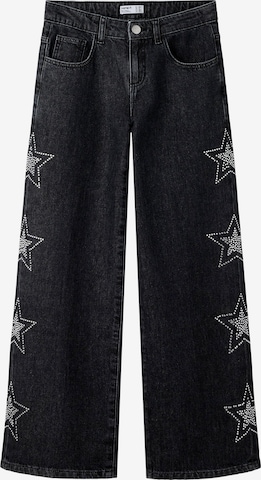 NAME IT Wide leg Jeans 'NKFROSE' in Grey: front