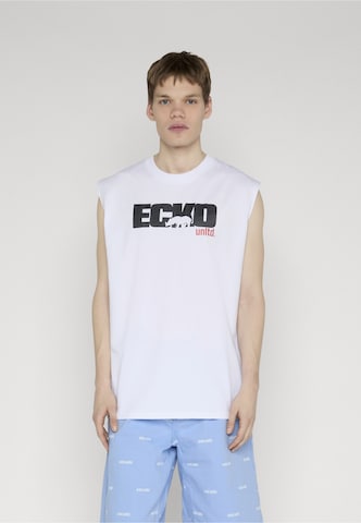 Maglietta di Ecko Unlimited in bianco: frontale