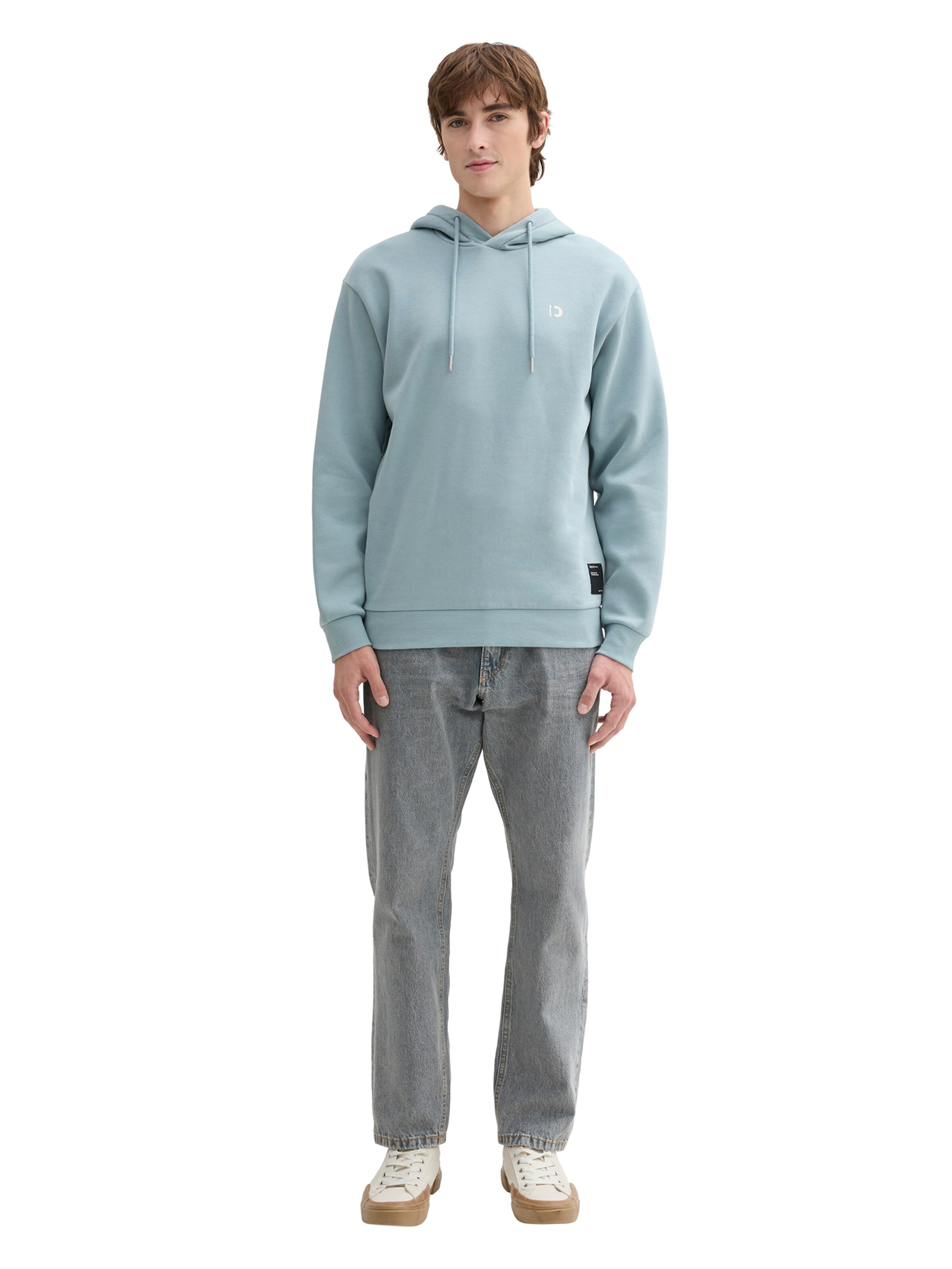 TOM TAILOR DENIM Mikina - Modrá