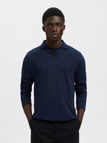 SELECTED Shirt 'SLHFAVE' in Blue: front
