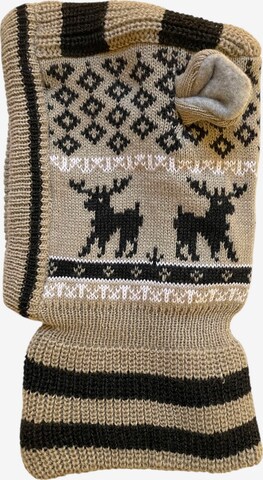 Berretto 'Schlupfmütze' di Kumixi in beige: frontale