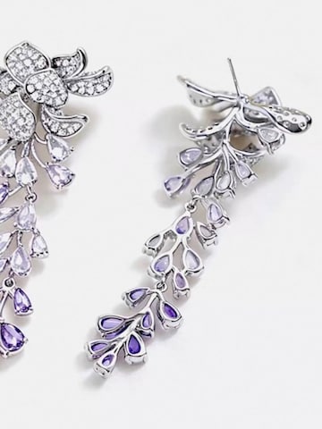 Boucles d'oreilles LanLivia en violet