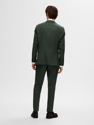 Slim fit Giacca da completo 'SLHOASIS' di SELECTED HOMME in verde
