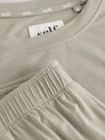 Pigiama di self. in verde