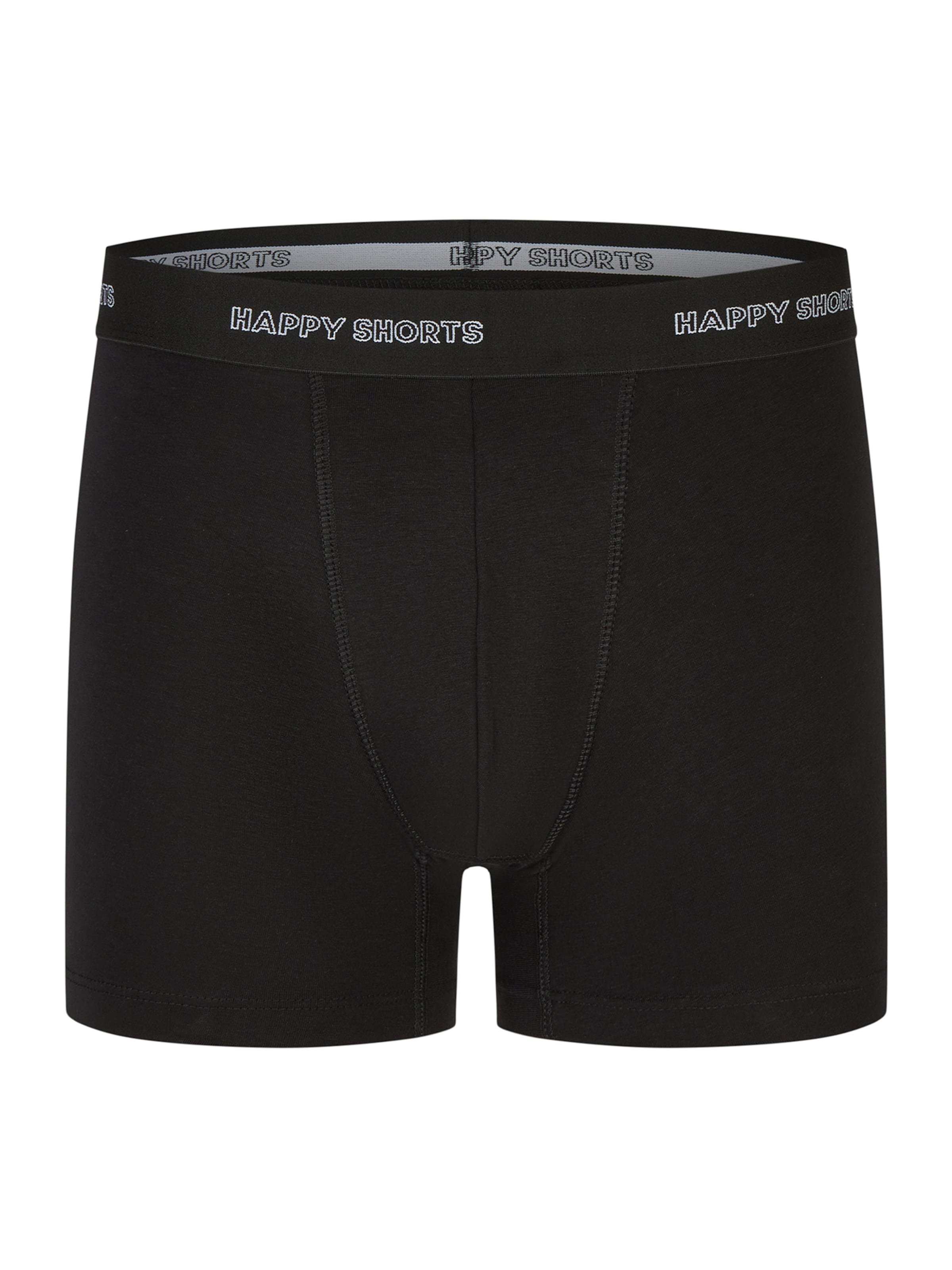 Happy Shorts - Calzoncillo boxer ' Week Mix ' en negro