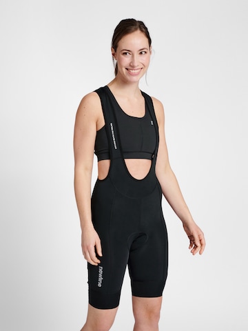 Skinny Pantalon de sport Newline en noir : devant