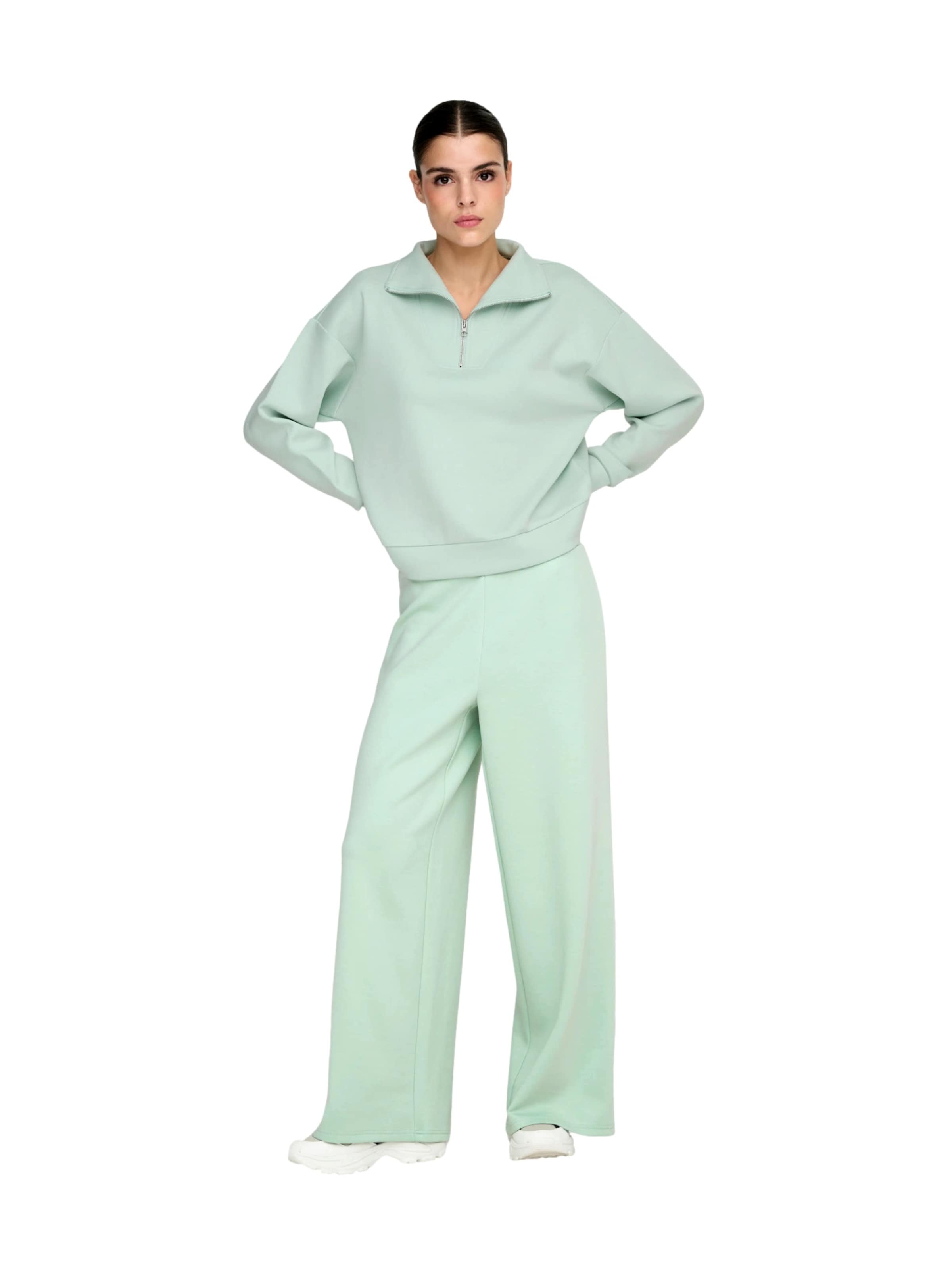 Sweat-shirt 'Lounge Life' ONLY PLAY en vert