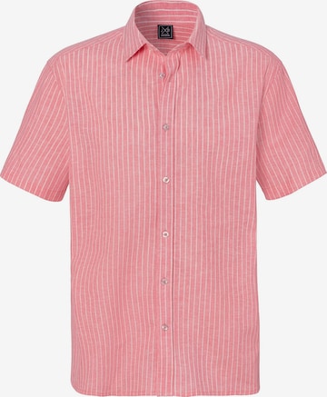 JOHN DEVIN - Regular Fit Camisa em vermelho: frente