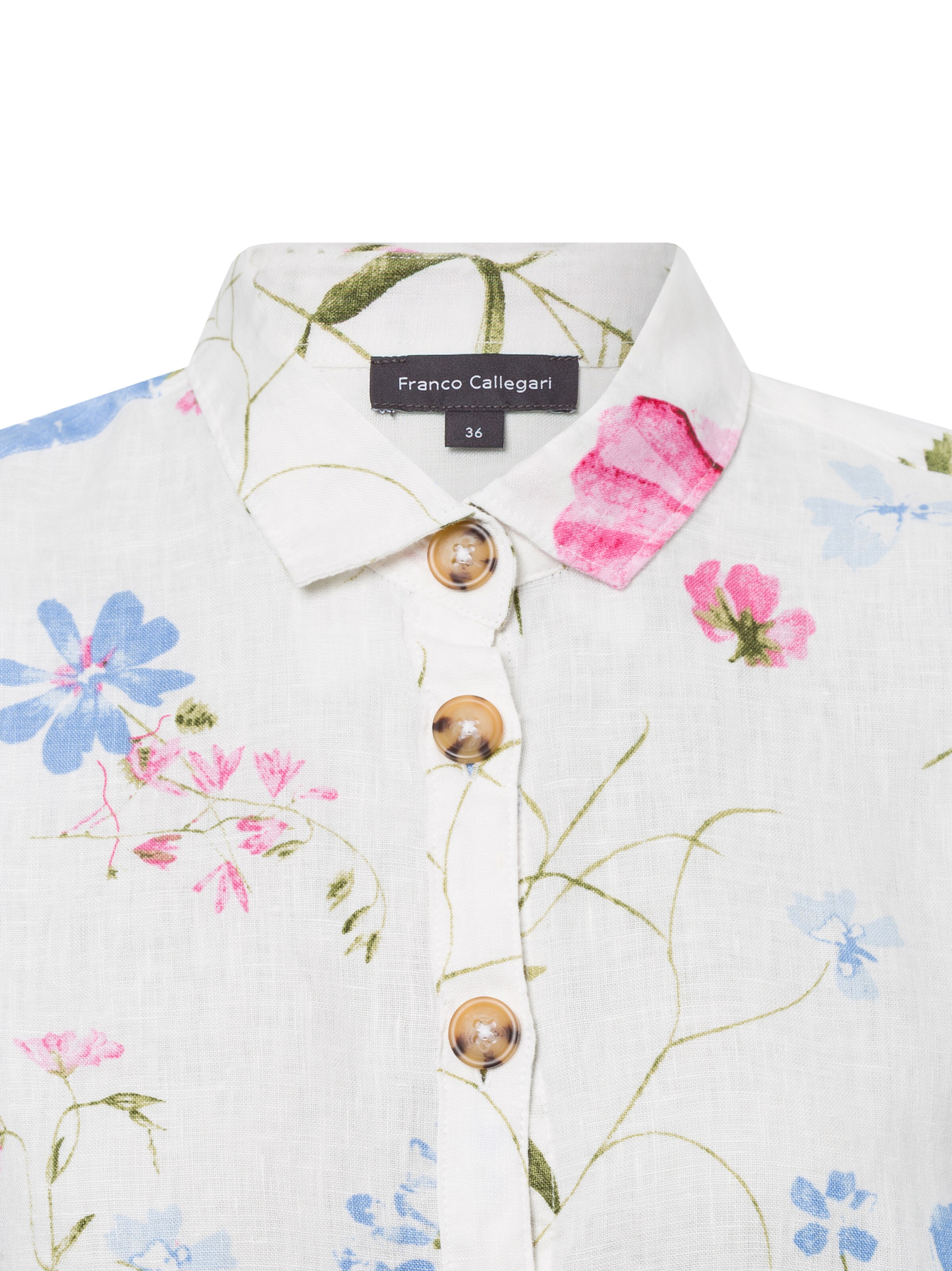 Franco Callegari Bluse in Weiß