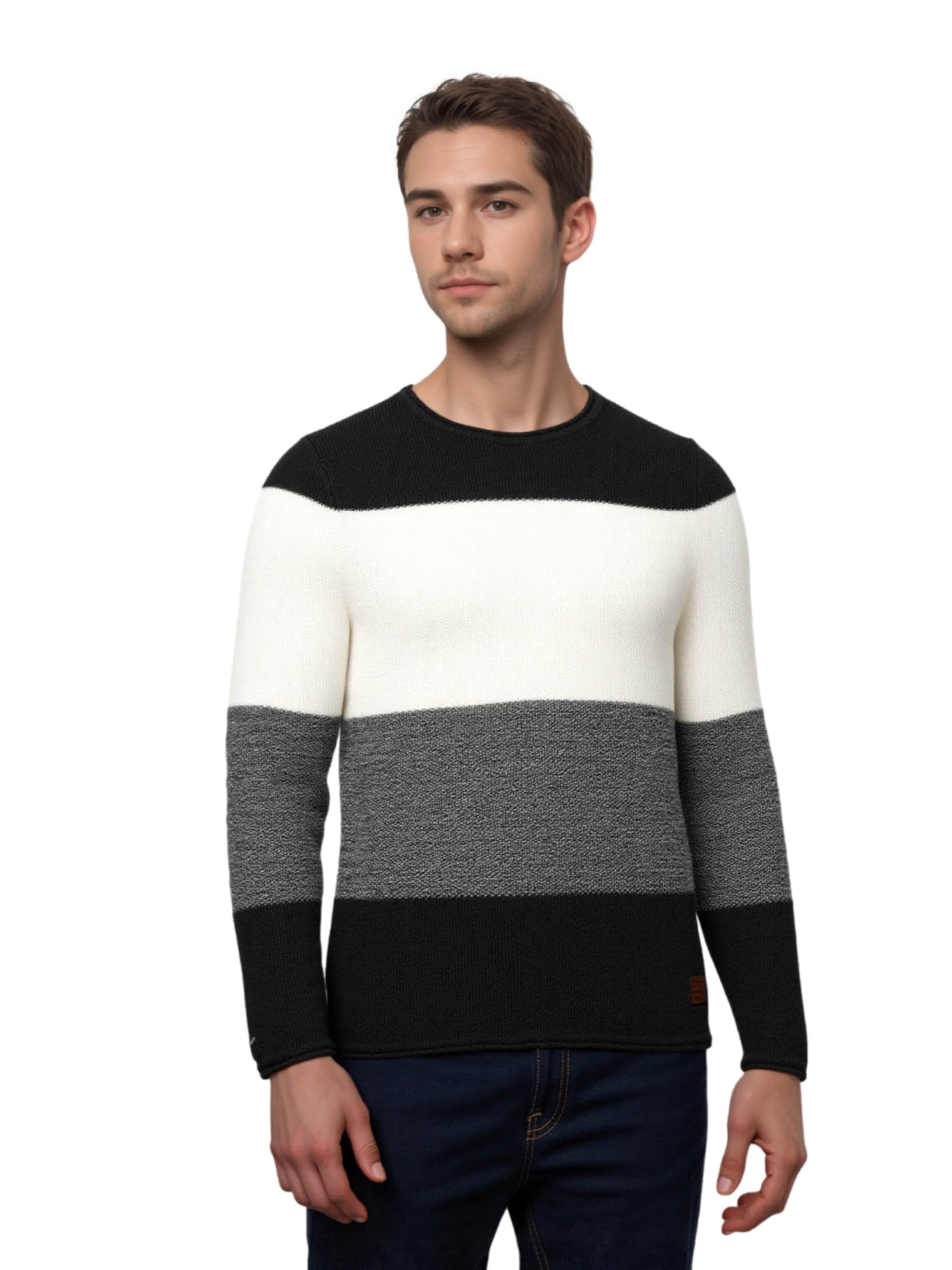 Key Largo Pullover 'KLJOGI' i grå: forside