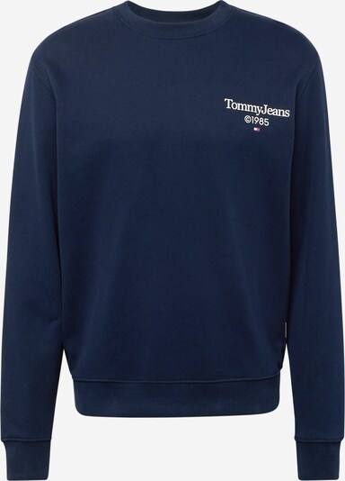 Tommy Jeans Sweat-shirt en bleu marine / rouge / blanc, Vue avec produit