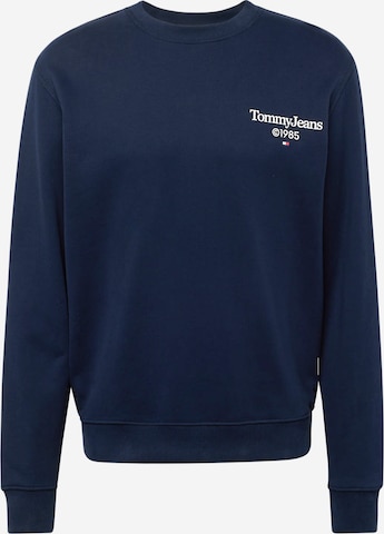 Tommy Jeans Sweatshirt in Blau: predná strana