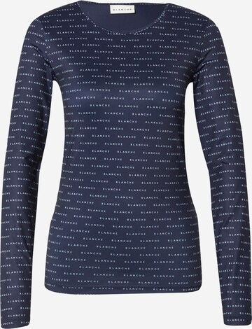 Blanche Shirt in Blauw: voorkant