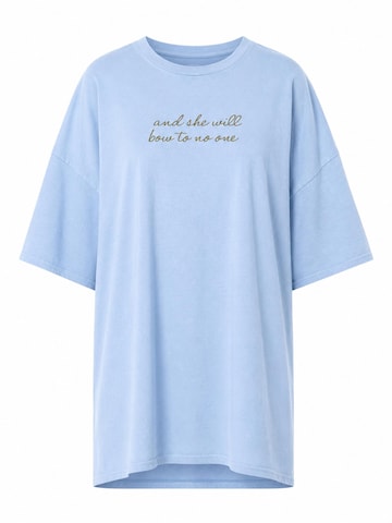 Worldclassca Oversized Shirt in Blue
