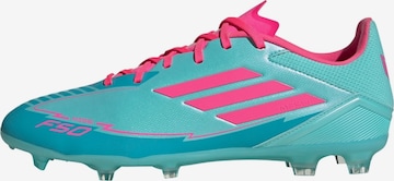 ADIDAS PERFORMANCE Soccer Cleats 'F50 League Messi' in Blue: front