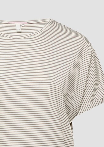 T-shirt QS en marron