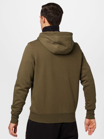 TOMMY HILFIGER Zip-Up Hoodie in Green