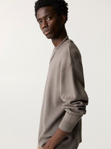 Pull&Bear Trui in Grijs