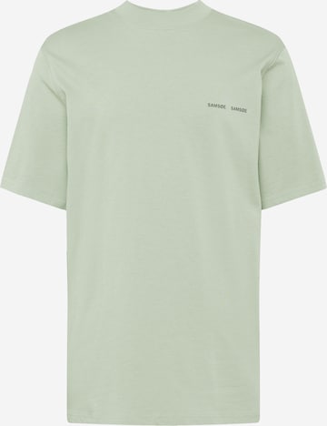 Samsøe Samsøe قميص 'Norsbro' بلون أخضر: الأمام