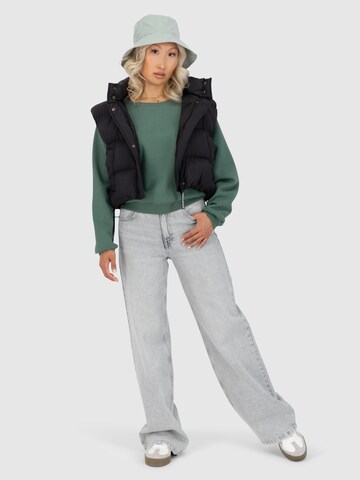 Sweat-shirt 'TeonaAK' Alife and Kickin en vert