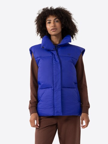 Gilet de sport 4F en bleu : devant