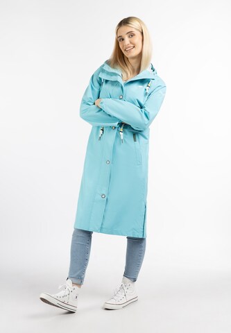 Schmuddelwedda Raincoat in Blue: front