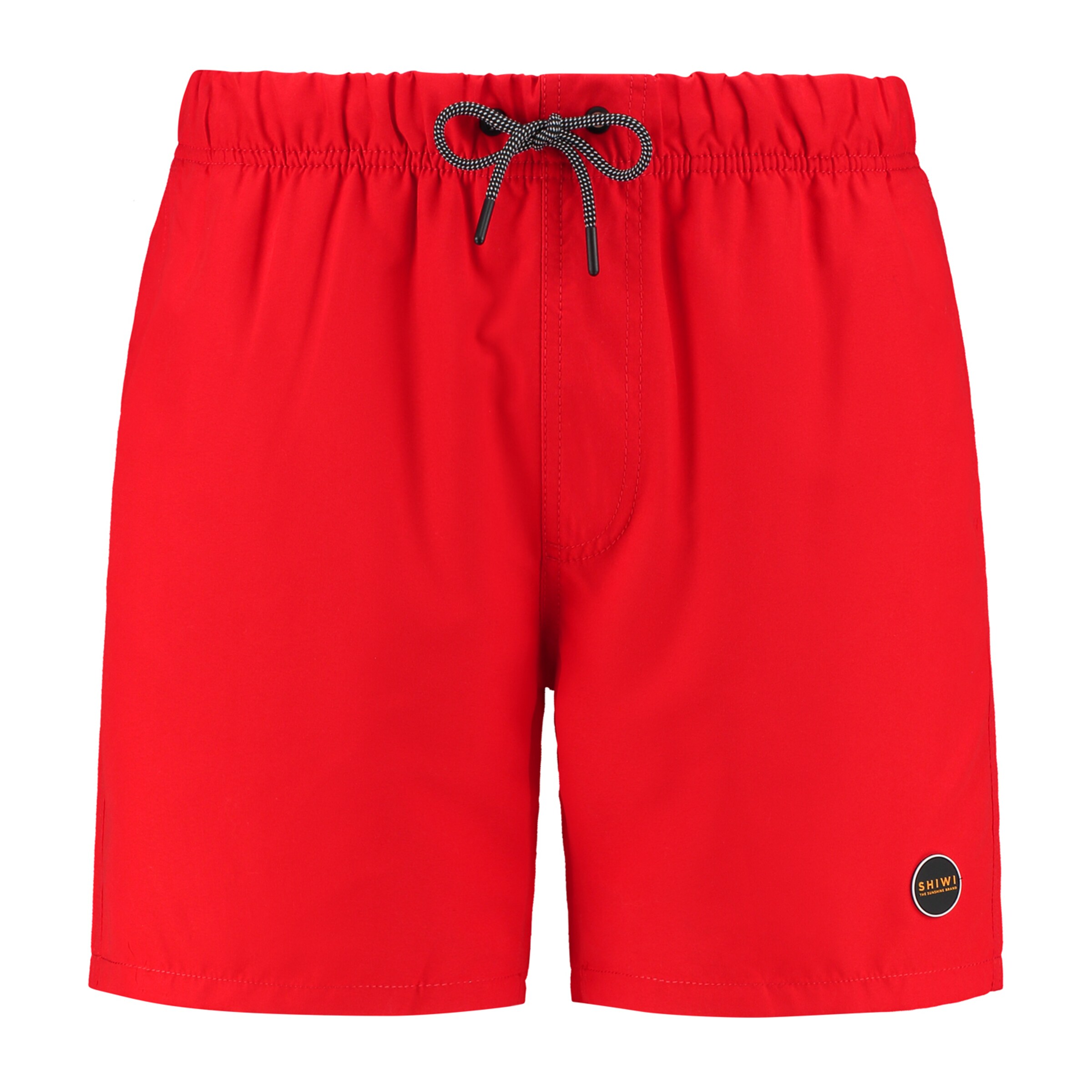 Pantaloncini da bagno 'Mike' di Shiwi in rosso: frontale