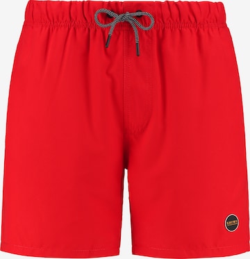 Shorts de bain 'Mike' Shiwi en rouge : devant