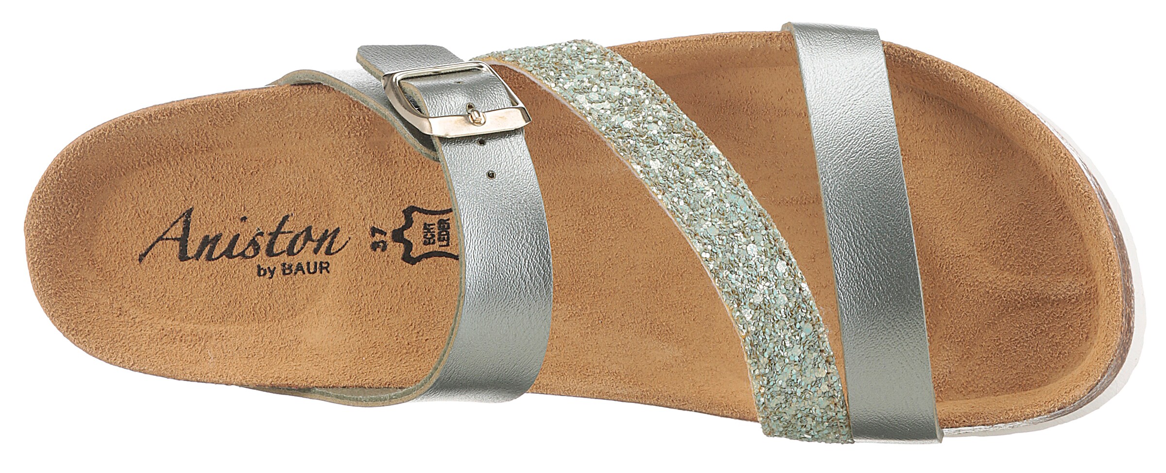 Aniston Mules in Green