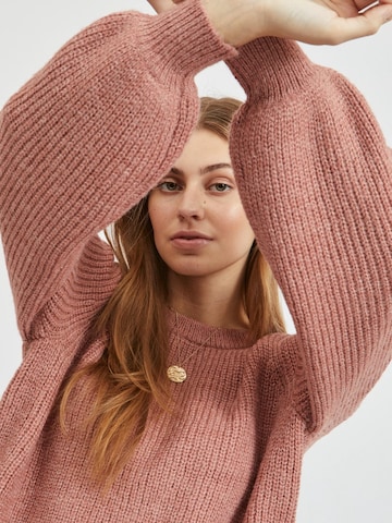 VILA Sweater 'Suba' in Pink