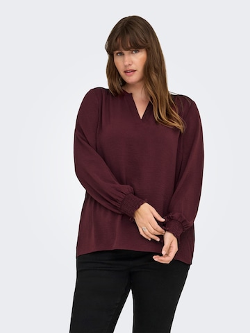 ONLY Carmakoma - Blusa '15285157' en rojo