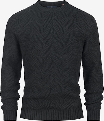 Kronstadt Trui 'KSPollard' in Zwart: voorkant