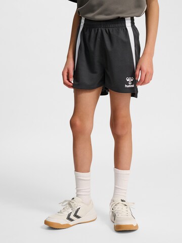 Hummel Regular Sports trousers 'Lead 2.0' in Grey: front