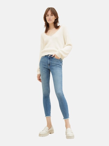 TOM TAILOR DENIM Skinny Jeans i blå