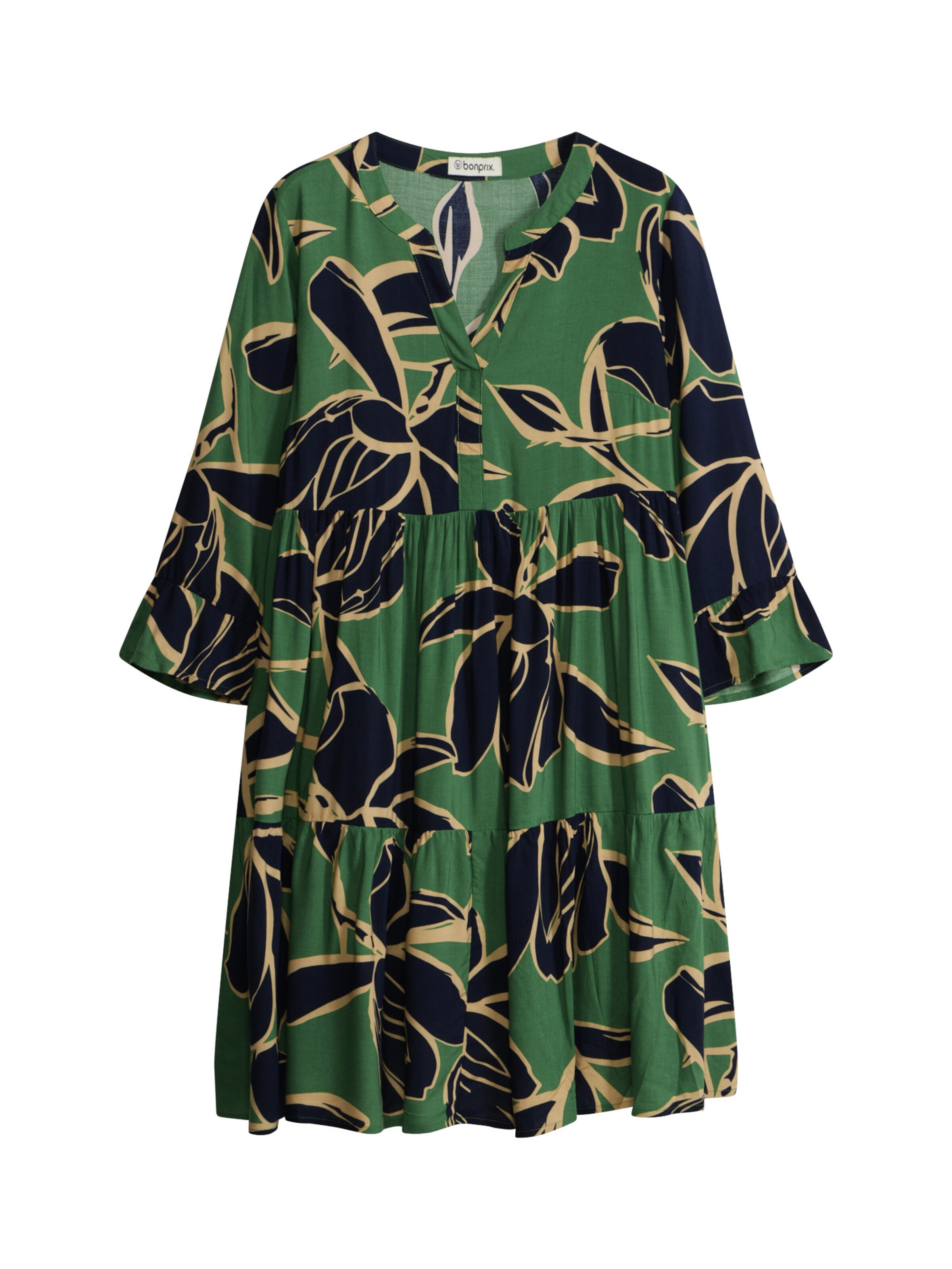 bonprix Kleid in Grün: Vorderseite