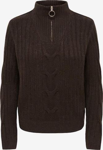Pull-over 'JDYAndrea' JDY en marron : devant