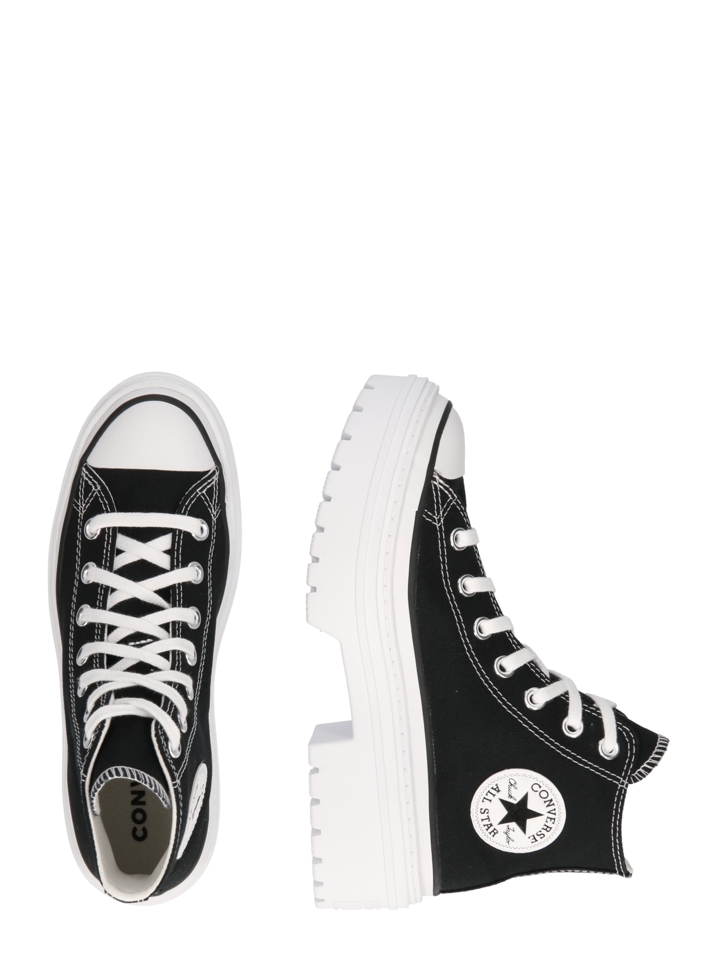 CONVERSEVisoke tenisice 'Chuck Taylor All Star Lugged' - crna boja