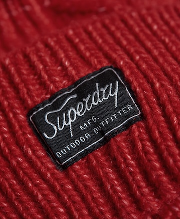 Superdry Mütze in Rot