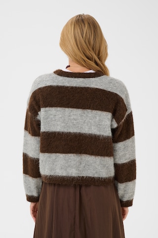 SAINT TROPEZ Sweter w kolorze brązowy