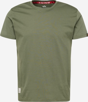 ALPHA INDUSTRIES - Camiseta en verde: frente