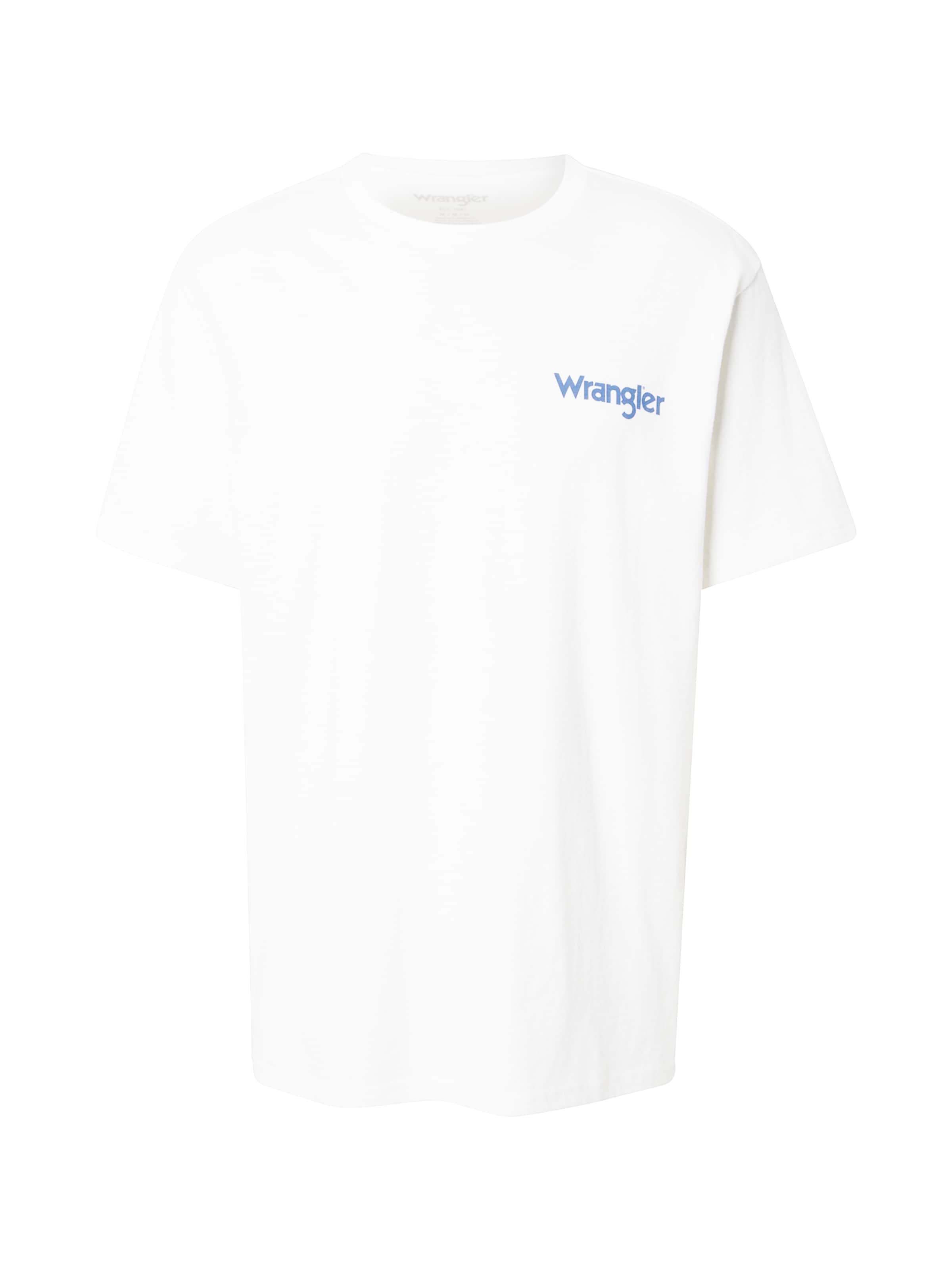 WRANGLER T-shirt i vit: framsida