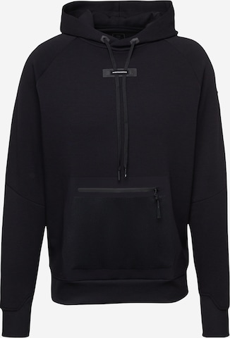 On Sweatshirt in Black: front