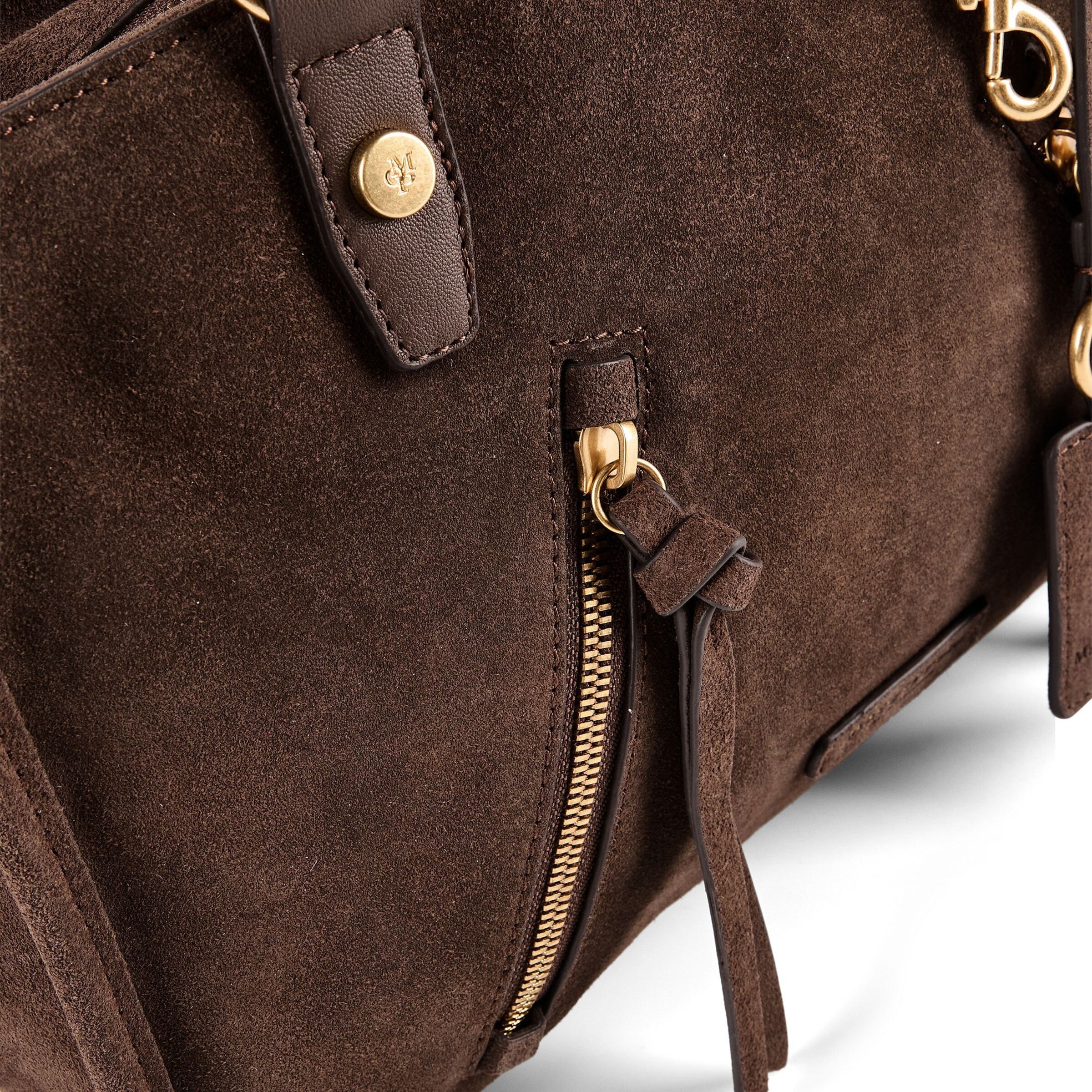 Marc O'Polo Handtas in Bruin