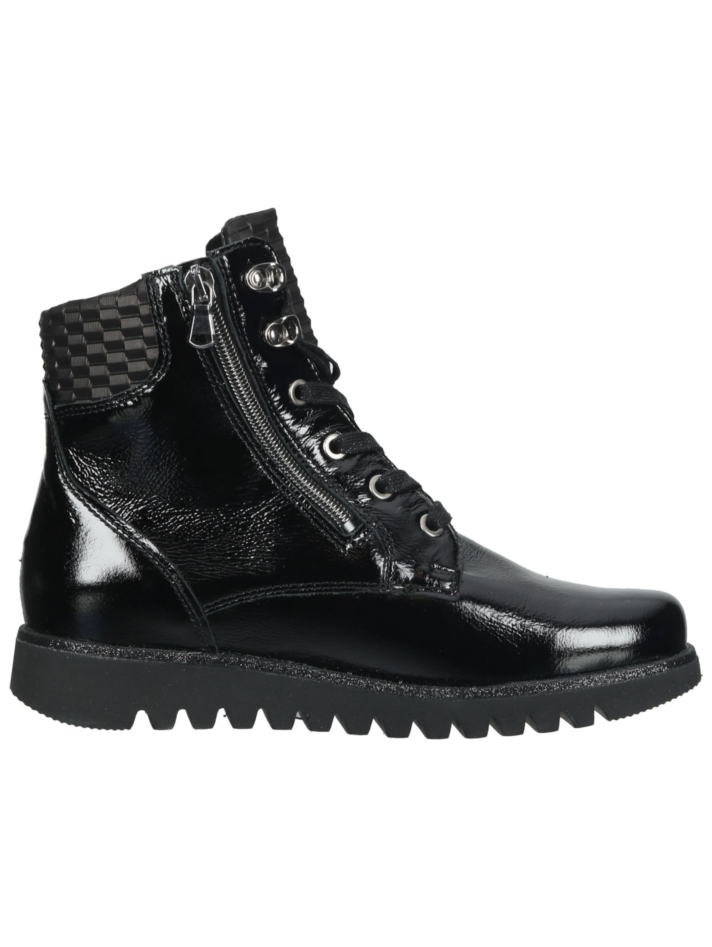 Stivaletto stringato di WALDLÄUFER in nero